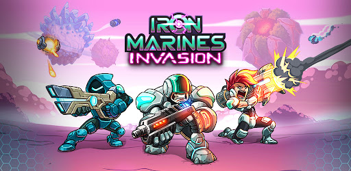 Iron Marines Invasion RTS Game background