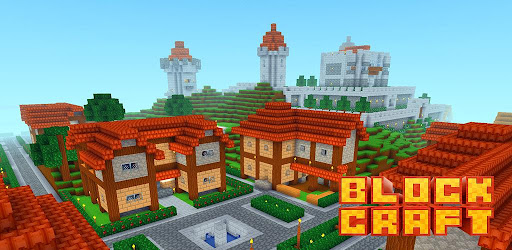 Block Craft 3D background